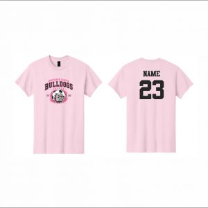 NLHS Girls Soccer - 18. Short Sleeve Cotton T-Shirt (Logo #2)