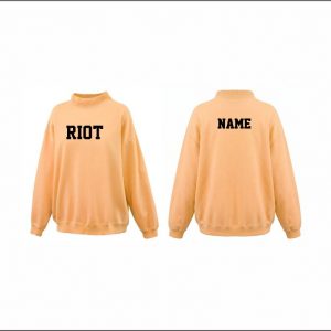 Freedom Cheer - 3. Womens Mock Neck Sweatshirt (RIOT)