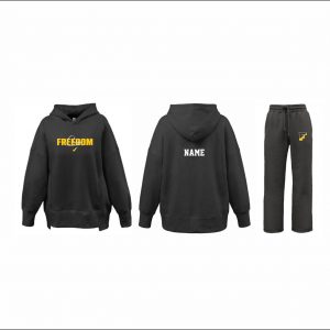 Freedom Cheer - 22. Womens Oversized Hoodie (and optional Matching Sweatpants)