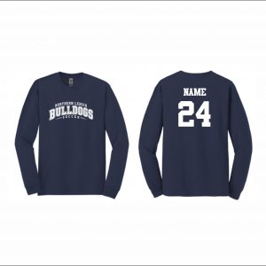 NLHS Girls Soccer - 4. Long Sleeve Cotton T-Shirt