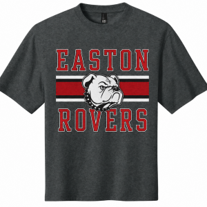 Easton Cheerleading - 16. Oversized Short Sleeve T-Shirt (Charcoal Heather)