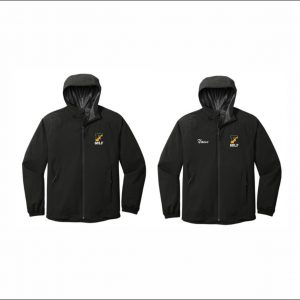 Freedom Golf - 17. Full Zip Hooded Rain Jacket (Black)
