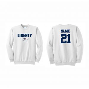 Liberty Field Hockey - 24. Crewneck Sweatshirt (White)