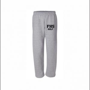 Freedom Golf - 10. Open Bottom Sweatpants (Gray)