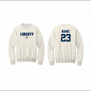 Liberty Field Hockey - 26. Crewneck Pocket Sweatshirt (Oatmeal Heather)