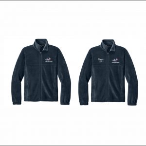 Liberty Field Hockey - 29. Full Zip Plush Fleece (Navy)