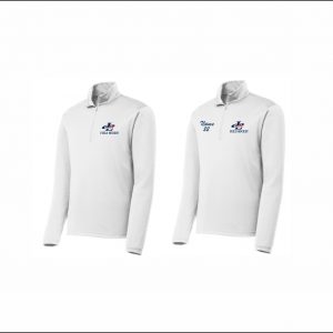 Liberty Field Hockey - 30. Lightweight Performance 1/4 Zip (White)