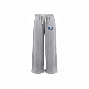 Notre Dame Volleyball - 15. Ladies Wide Leg Sweatpants (Gray)
