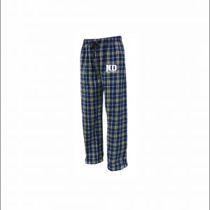 Notre Dame Volleyball - 16. Flannel Pants (Navy/Gold)