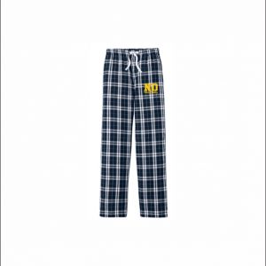 Notre Dame Volleyball - 17. Flannel Pants (Navy/White)