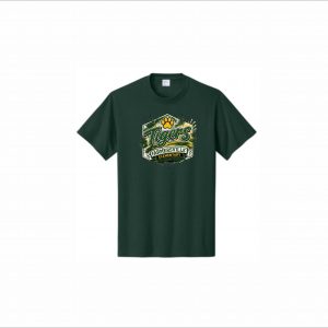 Farmersville Elementary - 3. Short Sleeve Cotton T-Shirt (Dark Green)