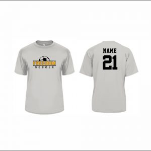 Freedom Boys Soccer - 4. Short Sleeve Performance Shirt (Silver)