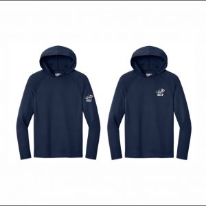 Liberty Golf - 4. Long Sleeve Hooded Performance Shirt (Navy)