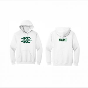 St. Anne Cross Country - 8. Hooded Sweatshirt (White)