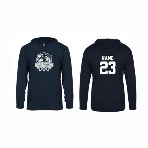 Nitschmann Field Hockey - 14. Long Sleeve Hooded Performance Shirt (Navy)
