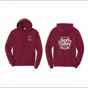 Liberty Percussion - 8. Hooded Sweatshirt (Cardinal)