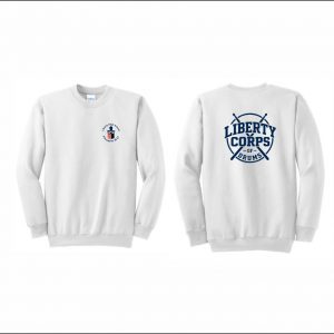 Liberty Percussion - 9. Crewneck Sweatshirt (White)