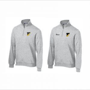 Freedom - Pullover 1/4 Zip Sweatshirt (Gray)