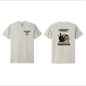 FREEDOM vs. Liberty Game STAFF - 1. Short Sleeve Soft T-Shirt (Sand Heather)