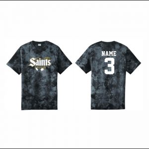 Berks Saint Soccer - 3. Short Sleeve Tie-Dye T-Shirt (Black)
