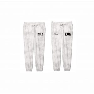Freedom Swim & Dive - 20. Ladies Cloud Tie Dye Closed Bottom Sweatpants (Gray)