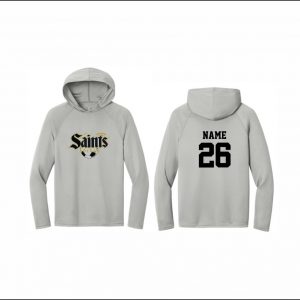 Berks Saints Soccer - 7. Long Sleeve Hooded Performance Shirt