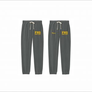 Freedom Swim & Dive - 15. Lightweight Garment Dyed Closed Bottom Sweatpants (Charcoal)