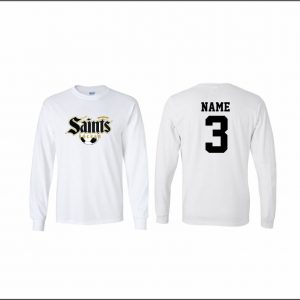 Berks Saints Soccer - 2. Long Sleeve Cotton T-Shirt